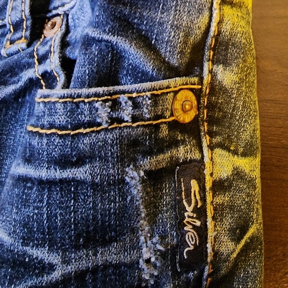 Silver Aiko Jeans - Picture 6 of 14